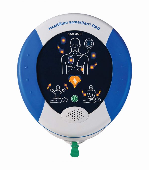 HeartSine Samaritan 350P AED-pakket met buitenkast